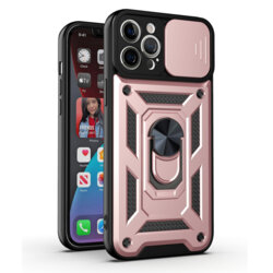 Husa iPhone 12 Pro Max protectie camera Techsuit CamShield Series, roz