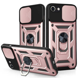 Husa iPhone 6 Plus/ 6s Plus protectie camera Techsuit CamShield Series, roz
