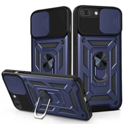 Husa iPhone 7 Plus protectie camera Techsuit CamShield Series, albastru