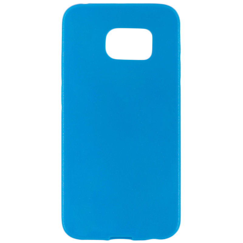 Husa Samsung Galaxy S6 Edge G925 TPU UltraSlim Sparkle Albastru