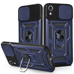 Husa iPhone XR protectie camera Techsuit CamShield Series, albastru
