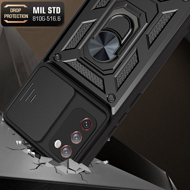 Husa Samsung Galaxy S20 FE protectie camera Techsuit CamShield Series, roz