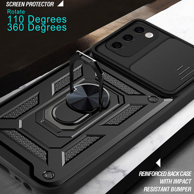 Husa Samsung Galaxy S20 FE protectie camera Techsuit CamShield Series, roz