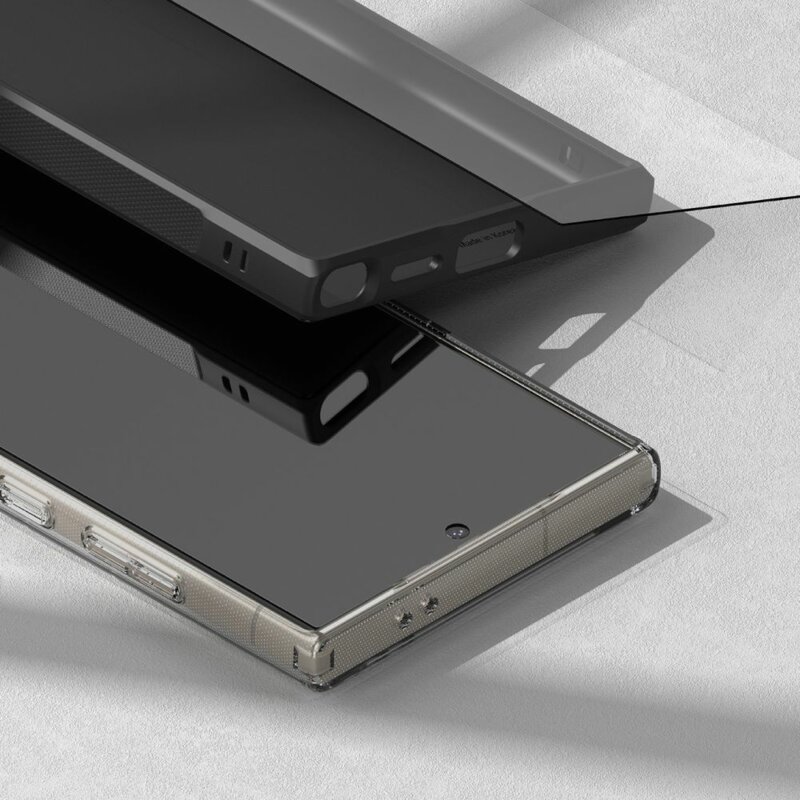 [Pachet 2x] Folie sticla Samsung Galaxy S24 Ultra Ringke Easy Slide Tempered Glass, transparenta