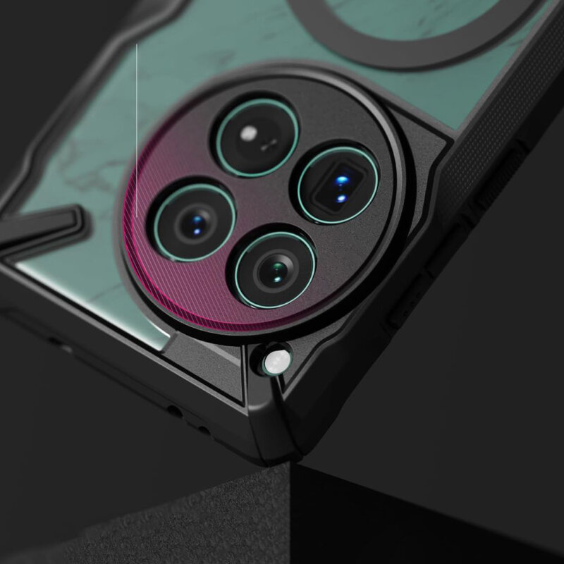 Husa OnePlus 12 Ringke Fusion X MagSafe, negru mat