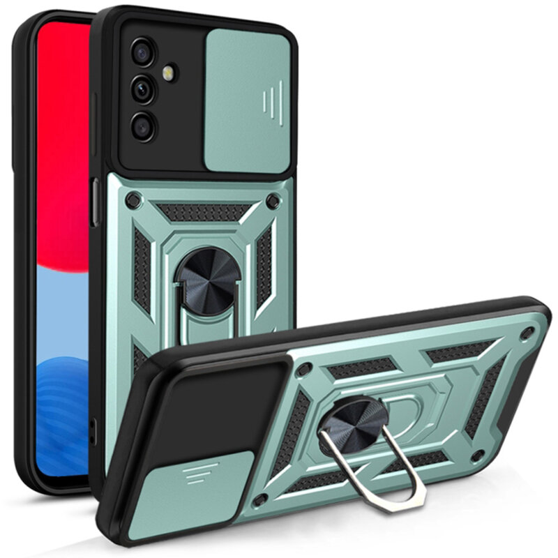 Husa Samsung Galaxy A13 5G protectie camera Techsuit CamShield Series, verde