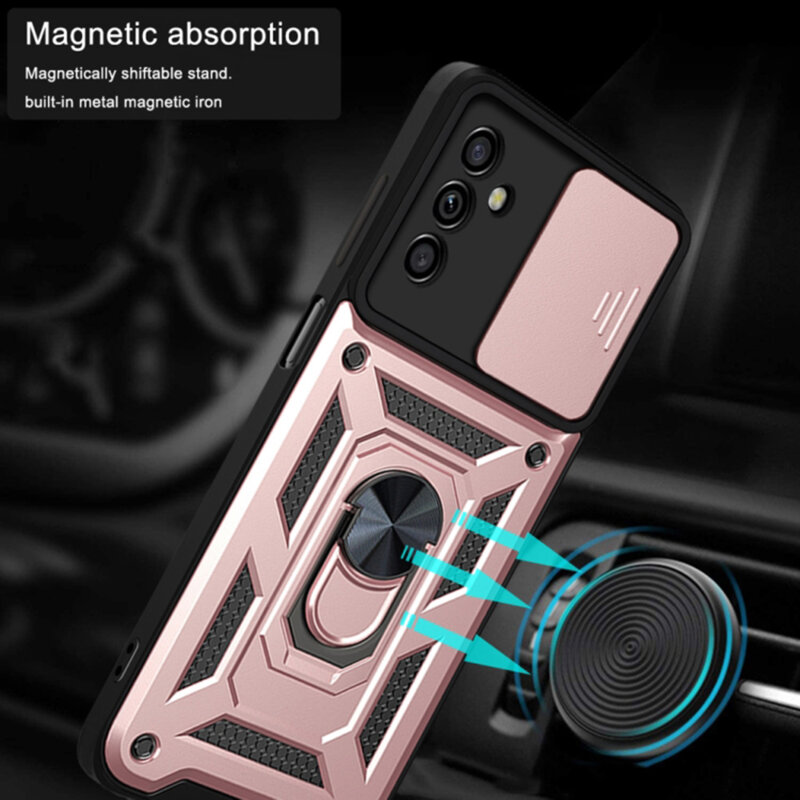 Husa Samsung Galaxy A04S protectie camera Techsuit CamShield Series, roz