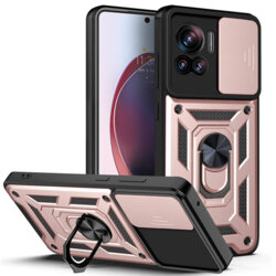Husa Motorola Edge 30 Ultra protectie camera Techsuit CamShield Series, roz