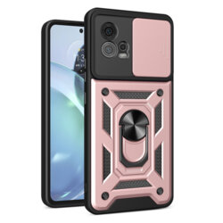 Husa Motorola Moto G72 protectie camera Techsuit CamShield Series, roz