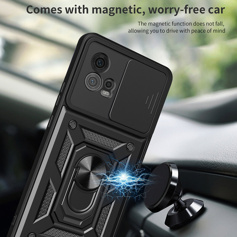 Husa Motorola Moto G72 protectie camera Techsuit CamShield Series, roz