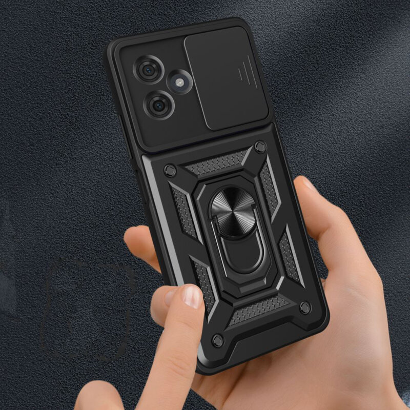 Husa Motorola Moto G54 protectie camera Techsuit CamShield Series, roz