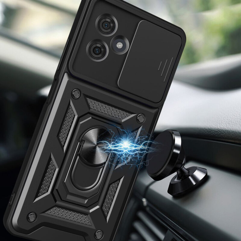 Husa Motorola Moto G54 Power Edition protectie camera Techsuit CamShield Series, roz