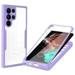 Husa 360° Samsung Galaxy S22 Ultra 5G Techsuit ColorVerse, mov