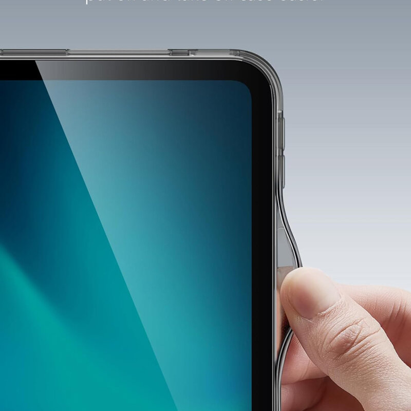 Husa iPad Pro 13 (2024) ESR Classic Hybrid, negru/transparenta