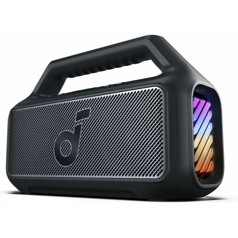 Boxa portabila Bluetooth Anker Boom 2, IPX7, lumini RGB