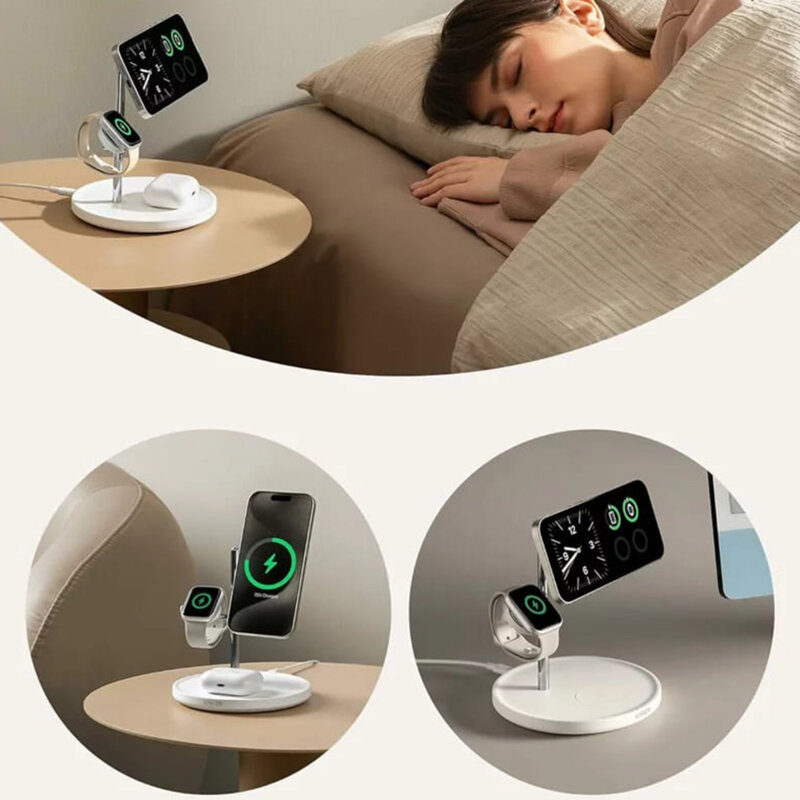 Statie de incarcare wireless pentru Apple 15W, Anker, B25M3321