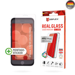 [Folie sticla + husa] premium iPhone 7 Displex Real Glass, transparenta