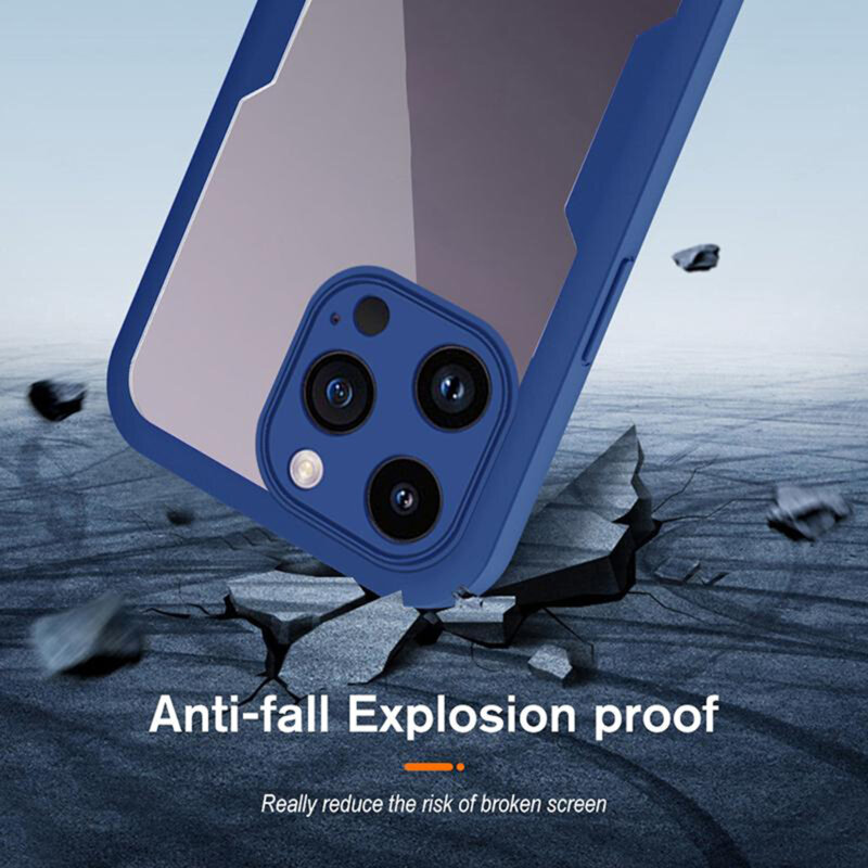 Husa 360° iPhone 14 Pro Max Techsuit ColorVerse, roz
