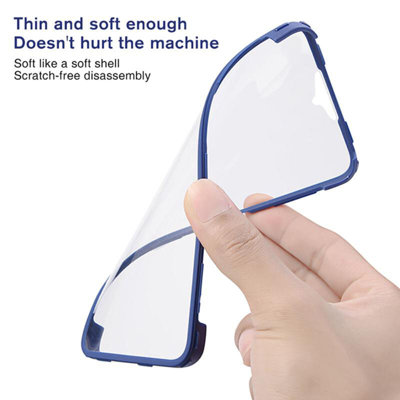 Husa 360° iPhone 14 Pro Max Techsuit ColorVerse, negru