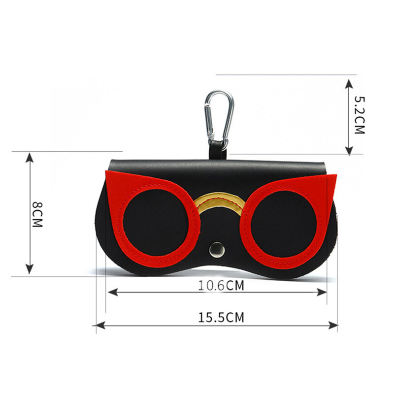 Etui ochelari piele pentru copii Techsuit ETFA3, bleu