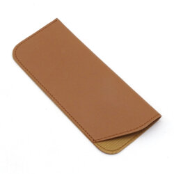 Toc ochelari slim din piele Techsuit ETSP8, caramel