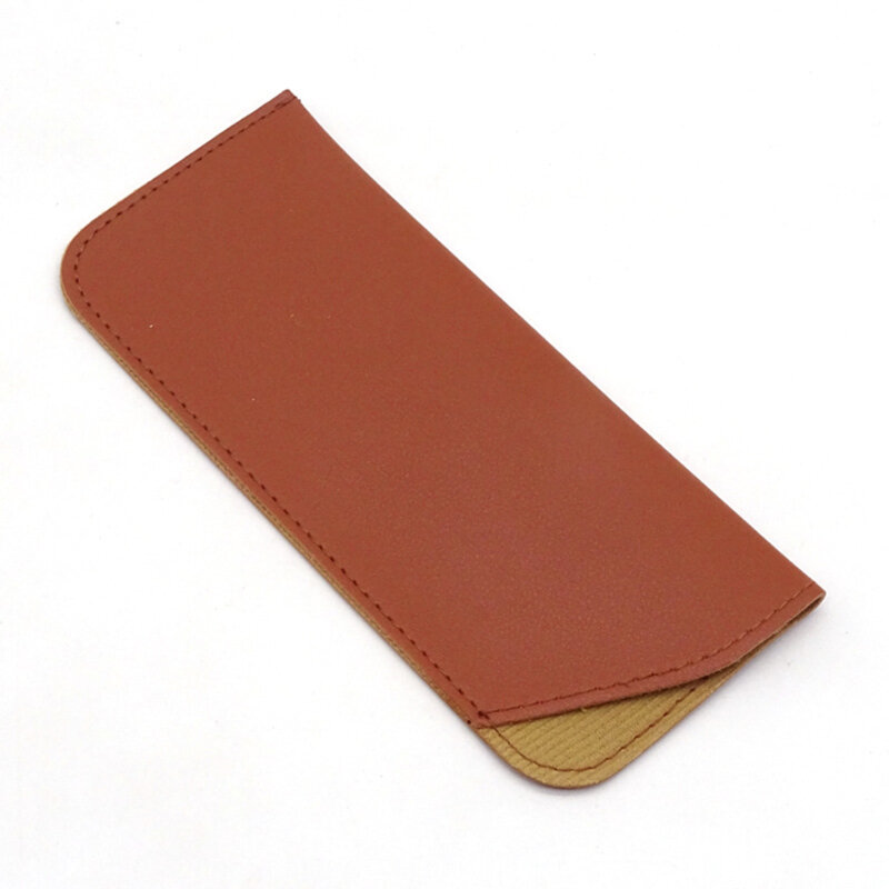 Toc ochelari slim din piele Techsuit ETSP7, maro