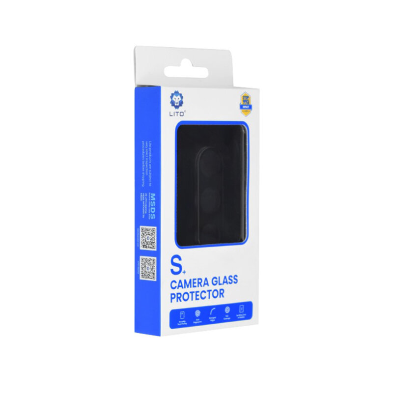 Folie sticla Samsung Galaxy S24 Camera Protector Lito S+, negru