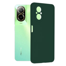 Husa Realme C67 4G Techsuit Soft Edge Silicone, verde