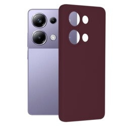 Husa Xiaomi Poco M6 Pro 4G Techsuit Soft Edge Silicone, violet