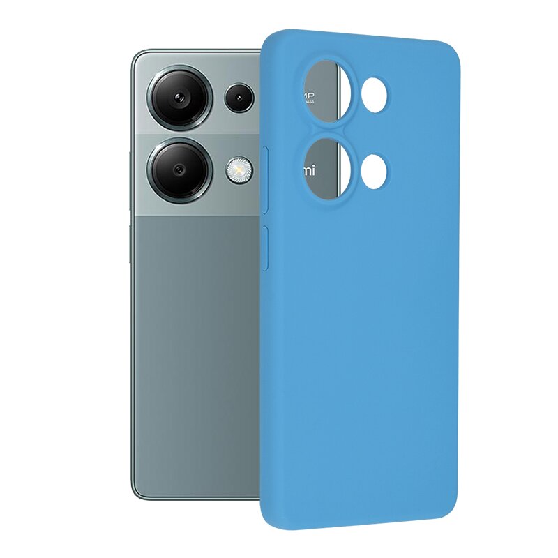 Husa Xiaomi Redmi Note 13 Pro 4G Techsuit Soft Edge Silicone, albastru
