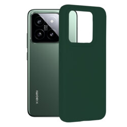 Husa Xiaomi 14 Techsuit Soft Edge Silicone, verde