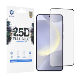Folie sticla Samsung Galaxy S24 Plus Lito 2.5D Full Glue Ultra Thin, negru