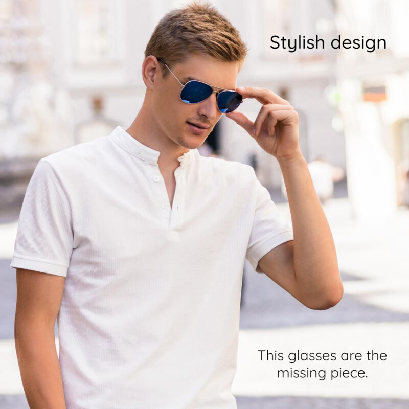 Ochelari de soare aviator unisex Techsuit, negru / gri, 3025