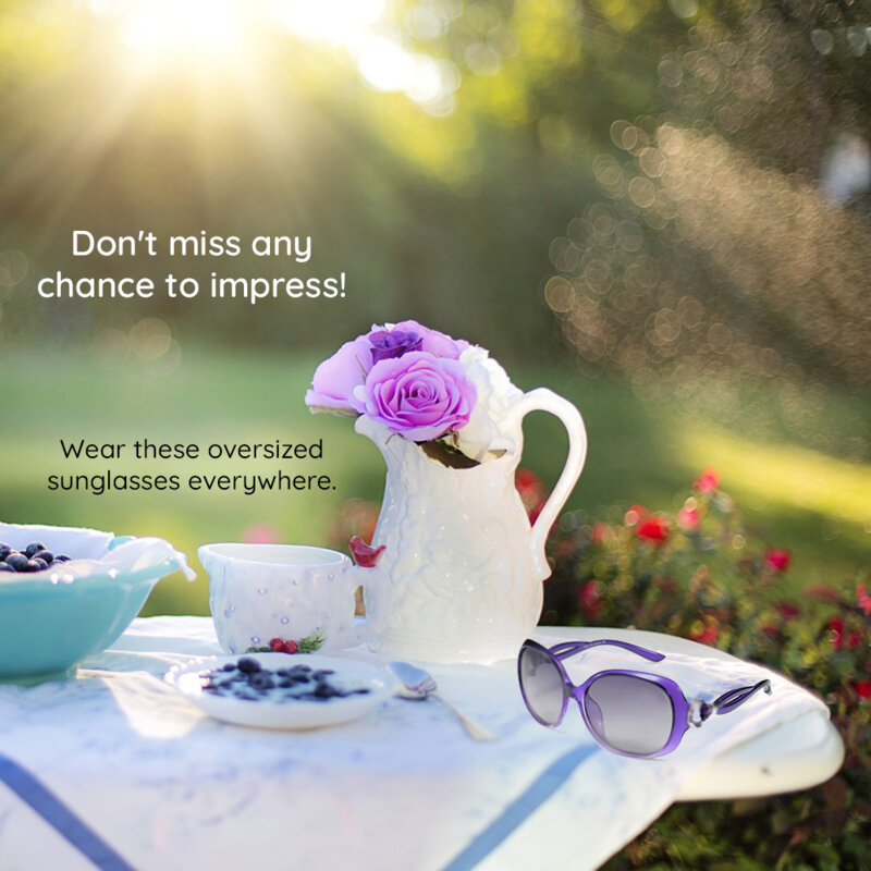 Ochelari cu protectie UV pentru femei Techsuit, mov, 2962