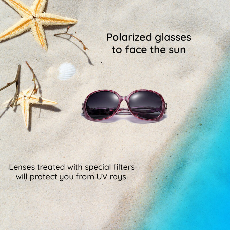 Ochelari cu protectie UV pentru femei Techsuit, rosu, 2962