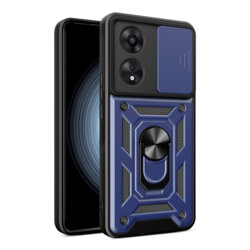 Husa Oppo A58 4G protectie camera Techsuit CamShield Series, albastru
