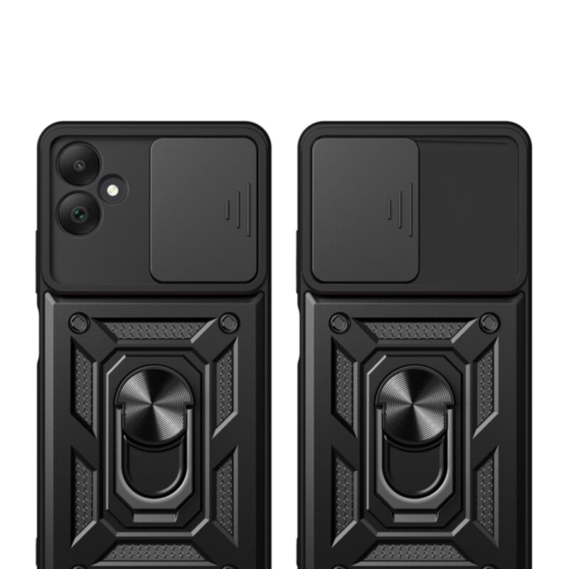 Husa Samsung Galaxy A05 protectie camera Techsuit CamShield Series, albastru