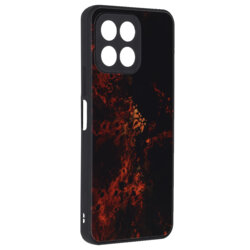 Husa Honor X8 5G Techsuit Glaze, Red Nebula