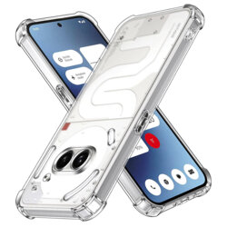 Husa Nothing Phone (2a) Techsuit Shockproof Clear Silicone, transparenta