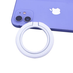 Suport inel pentru telefon iRing MagSafe Techsuit MPR3, alb