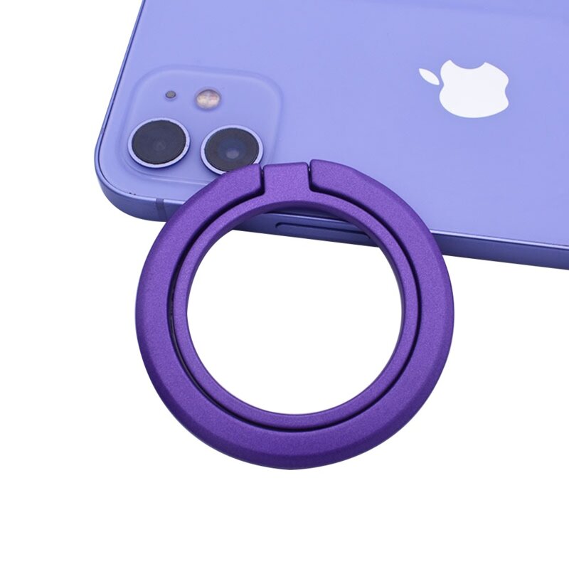 Suport inel pentru telefon iRing MagSafe Techsuit MPR3, mov