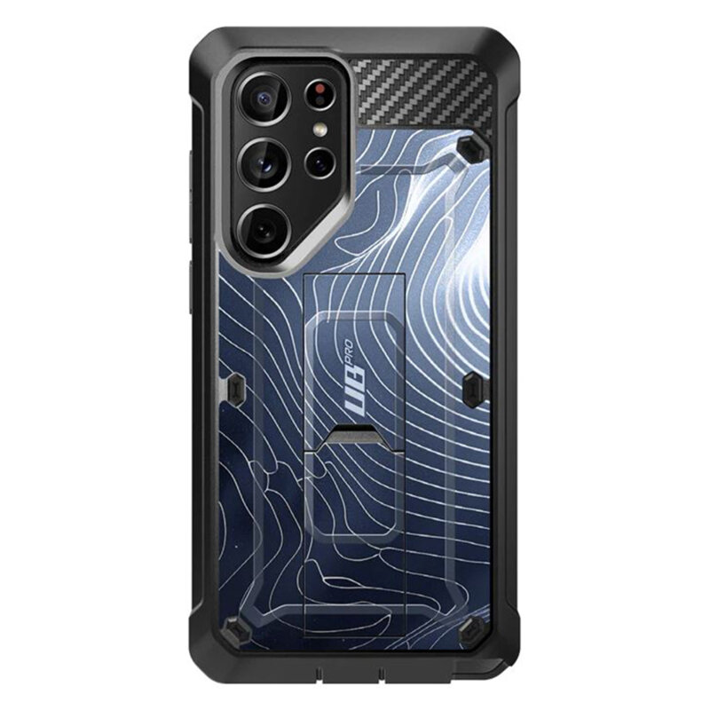 Husa Samsung Galaxy S24 Ultra Supcase Unicorn Beetle Pro, Blue Ripple