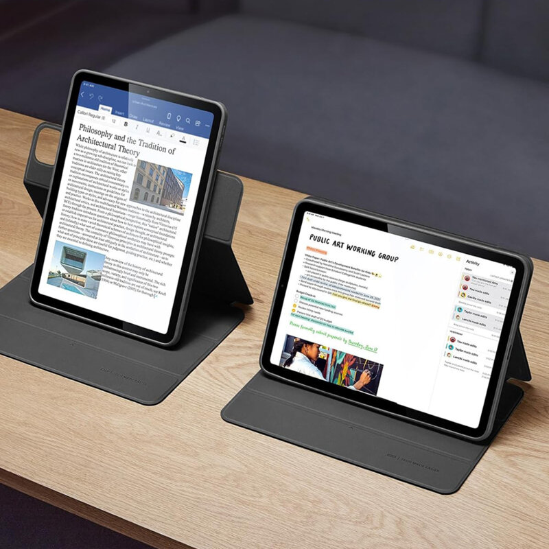Husa iPad Air 11 (2024) ESR Rebound Hybrid, gri