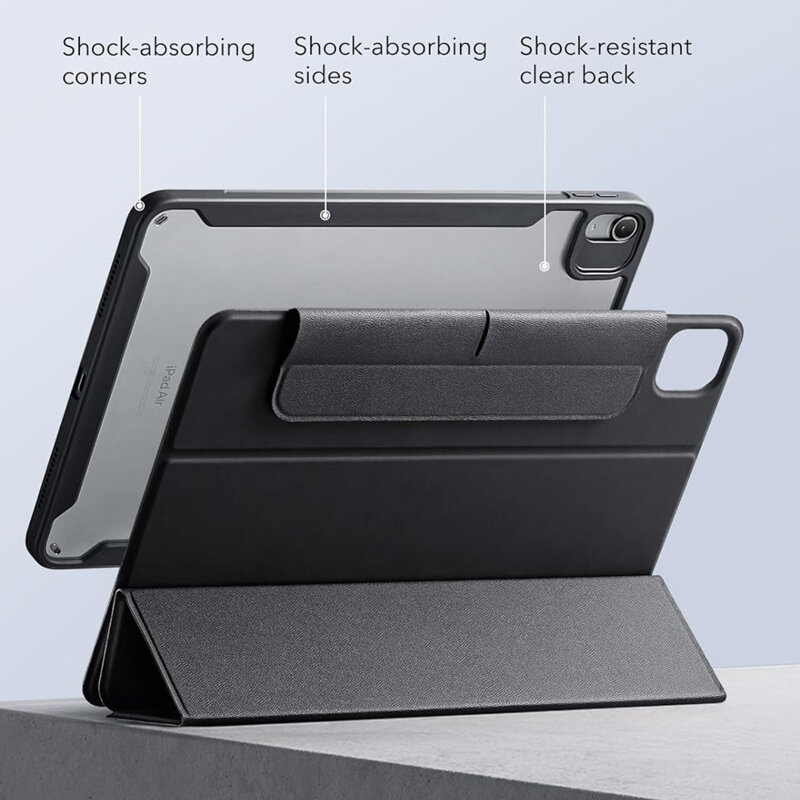 Husa iPad Air 11 (2024) ESR Rebound Hybrid, gri
