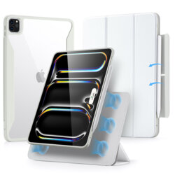Husa iPad Pro 13 (2024) ESR Rebound Hybrid, alb