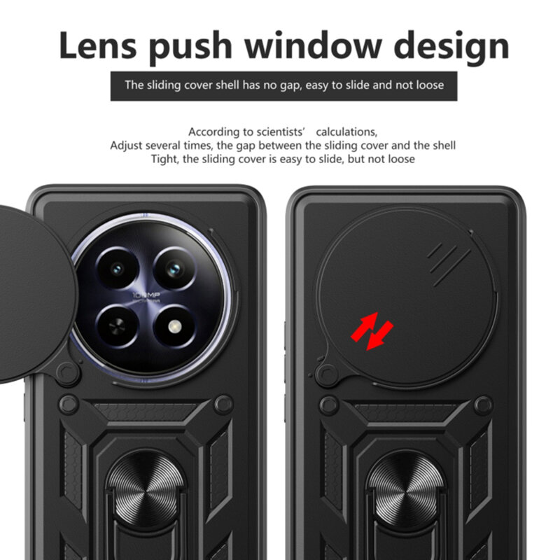 Husa Xiaomi 14 Ultra protectie camera Techsuit CamShield Series, albastru