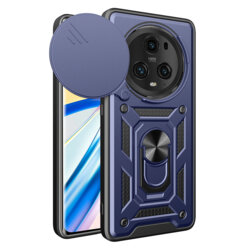 Husa Honor Magic5 Pro protectie camera Techsuit CamShield Series, albastru