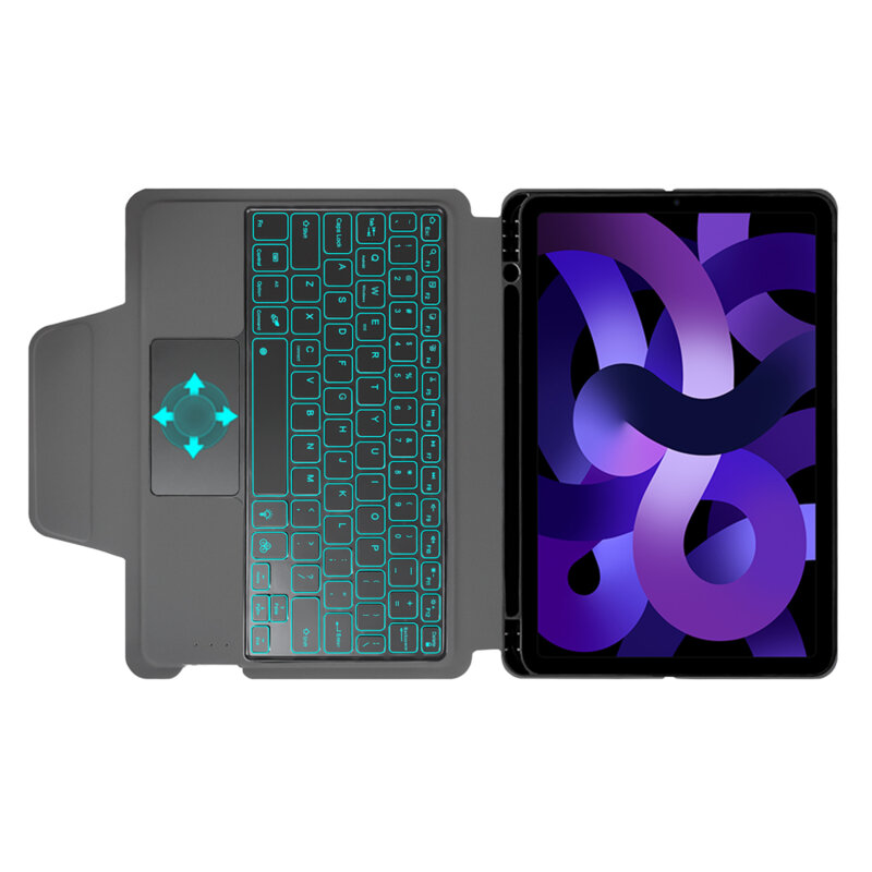 [Pachet 360°] Husa cu tastatura + folie iPad Air 4 2020 10.9