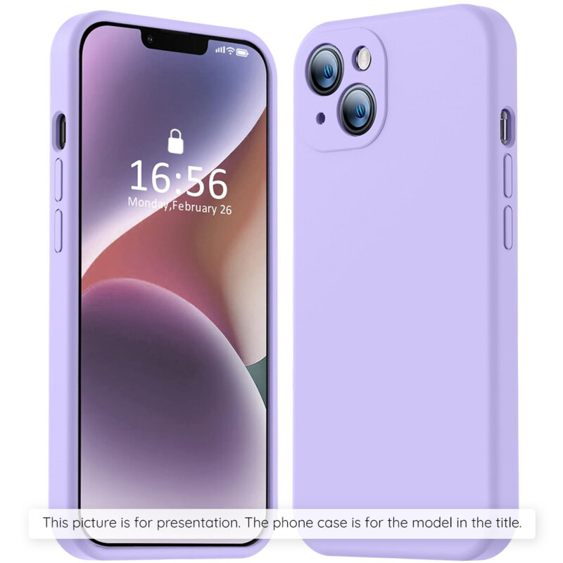 Husa silicon Xiaomi Redmi 13C 5G Techsuit SoftFlex, violet