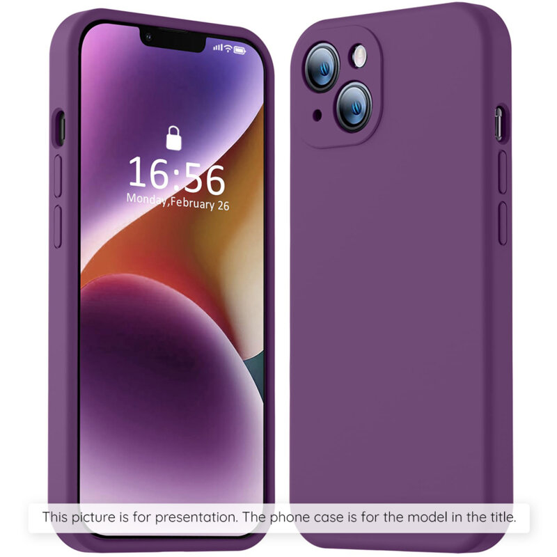 Husa silicon Oppo A79 5G Techsuit SoftFlex, mov